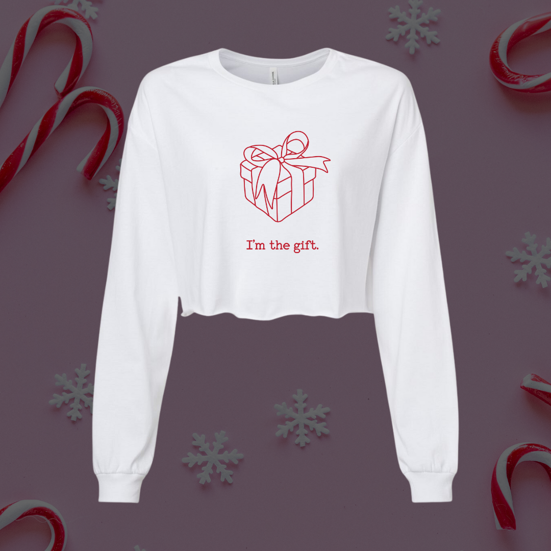 I’m the Gift Cropped Long Sleeve