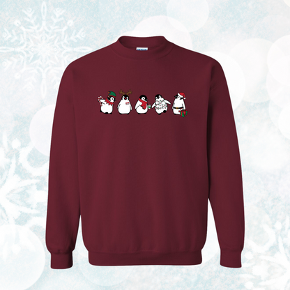 Christmas Penguins Crewneck