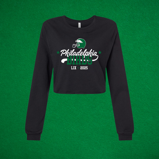 Philly Birds LIX Cropped Long Sleeve